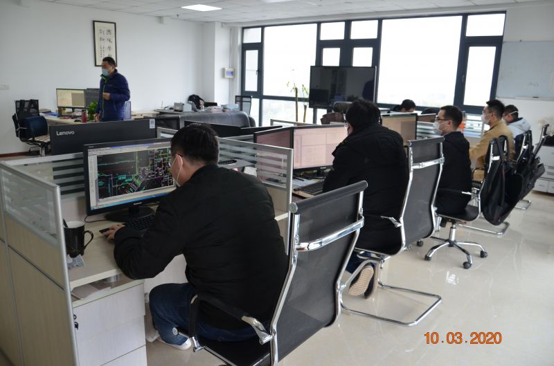 龍盾公司全面復工復產